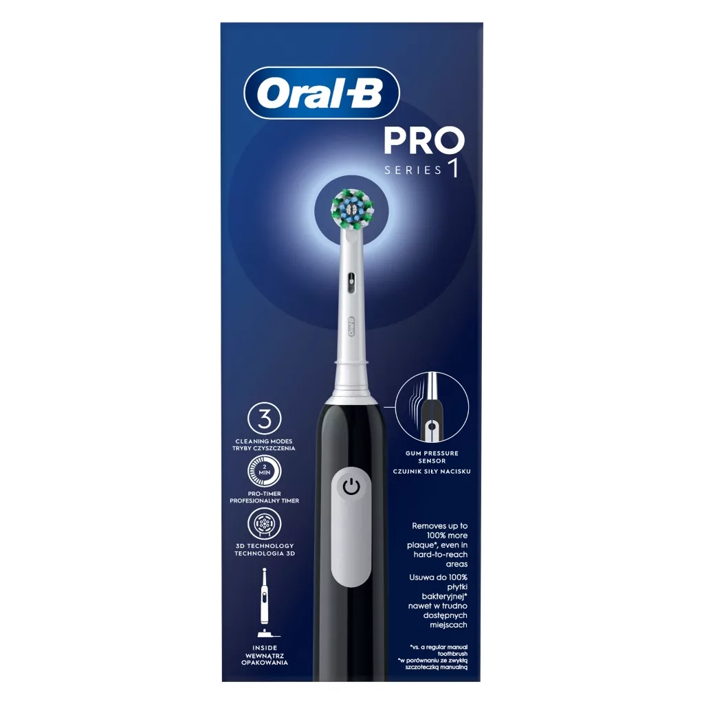 Oral-B Pro Series 1 elektromos fogkefe utazótokkal