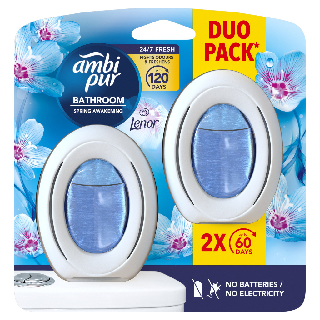Ambi Pur Fürdőszobai Légfrissítő Spring Awakening (2 db)