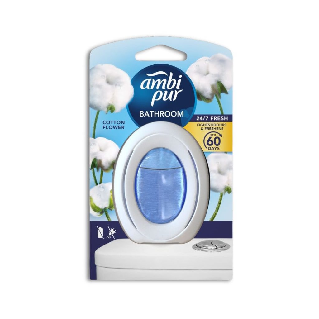 Ambi Pur Bathroom Cotton fürdőszobai légfrissítő (7,5 ml)