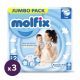 Molfix pelenka, Mini 2, 3-6 kg, HAVI PELENKACSOMAG 204 db