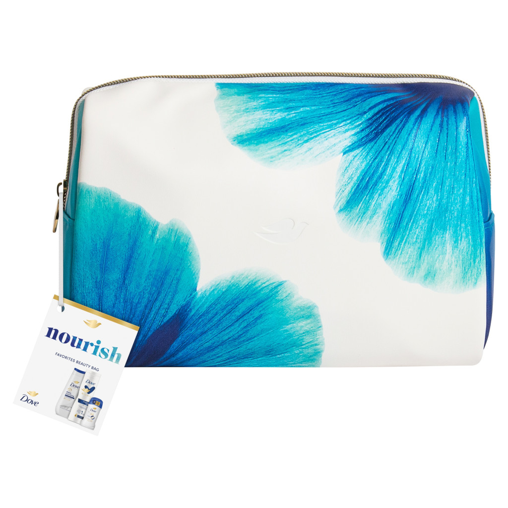 Dove Nourish ajándékcsomag közepes neszesszerrel