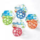 Oball csörgős játék 10 cm - zöld (0 hó+)