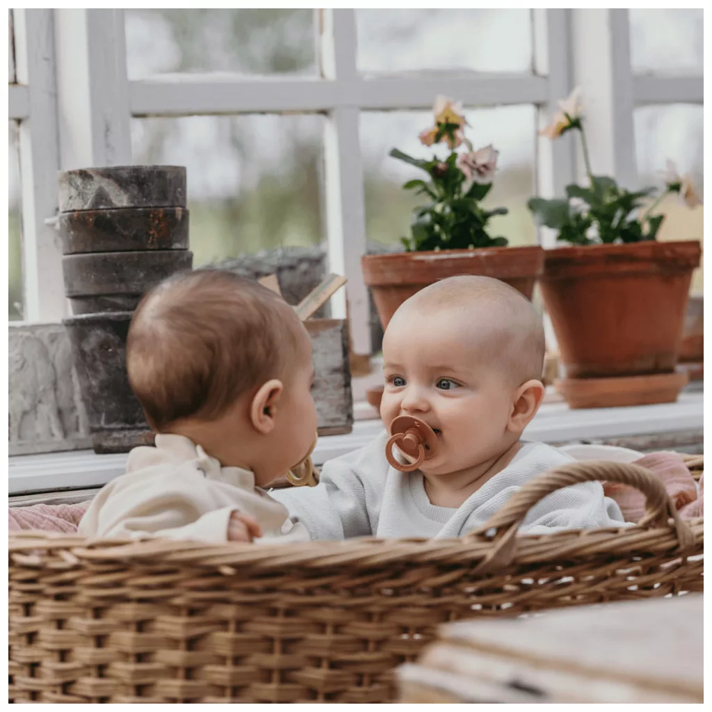 Bibs Colour cumi 0-6 hó, 2 db (cseresznyevirág-harmat)