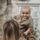 Bibs Colour cumi 0-6 hó, 2 db (cseresznyevirág-harmat)