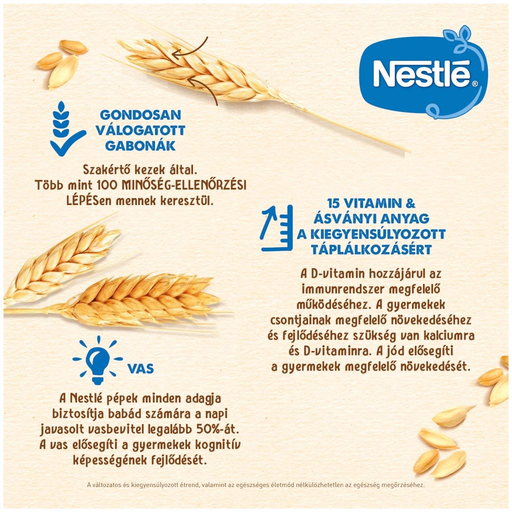 Nestlé Jó éjszakát 5 gyümölcsös tejpép 8 hó+ (250 g)