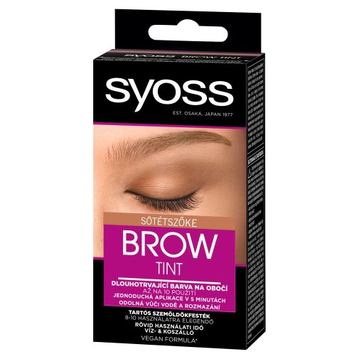 Syoss Brow Tint szemöldökfesték - sötétszőke (1 db)