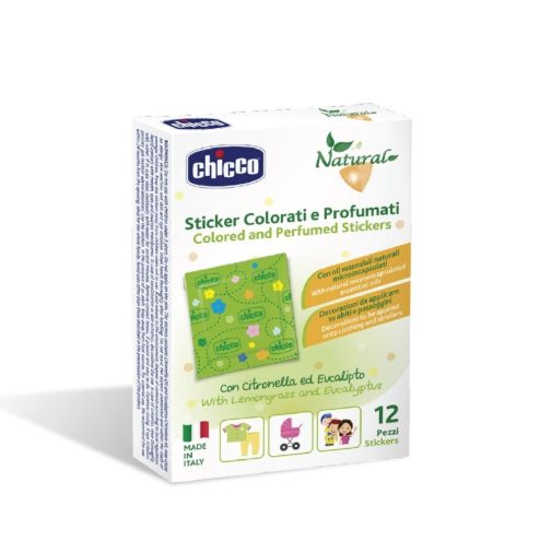 Chicco Illatos szúnyogriszatós tapaszok citronellaával és eukaliptusszal (12db)