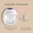 Lansinoh Hordható mellszívó szett 25 db anyatejgyűjtő zacskóval