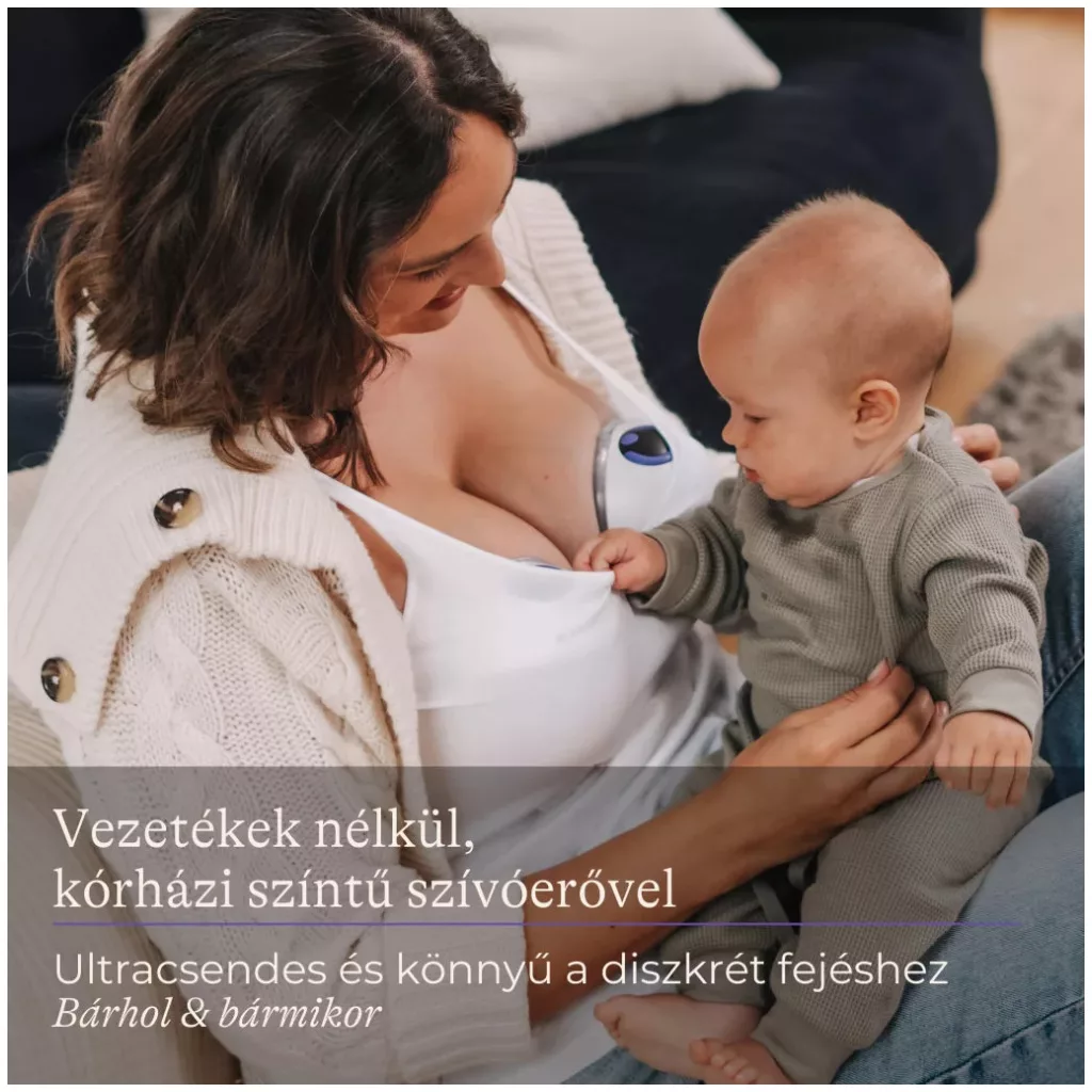 Lansinoh Hordható mellszívó szett 25 db anyatejgyűjtő zacskóval