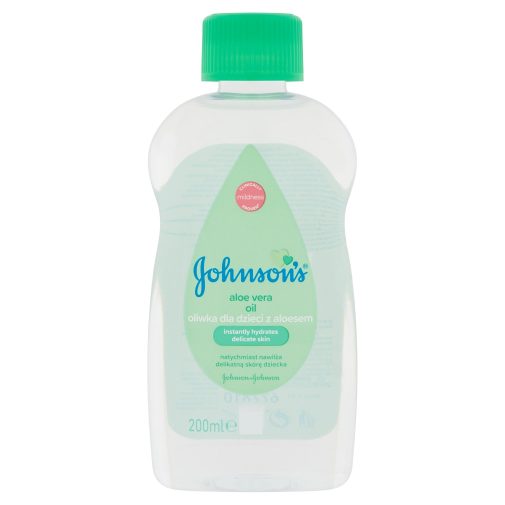 Johnson's babaolaj, aloe vera kivonattal, 200 ml