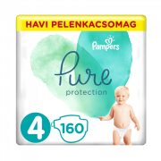 Pampers Pure Protection pelenka, Maxi 4, 9-15 kg, 160 db