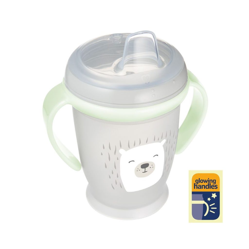 LOVI Drink Master 360° itatópohár, 250 ml (9 hó+) - Buddy Bear