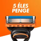INGYENES SZÁLLÍTÁS - Gillette Fusion5 Borotvabetétek Férfi Borotvához (24 db) + AJÁNDÉK Kulacs