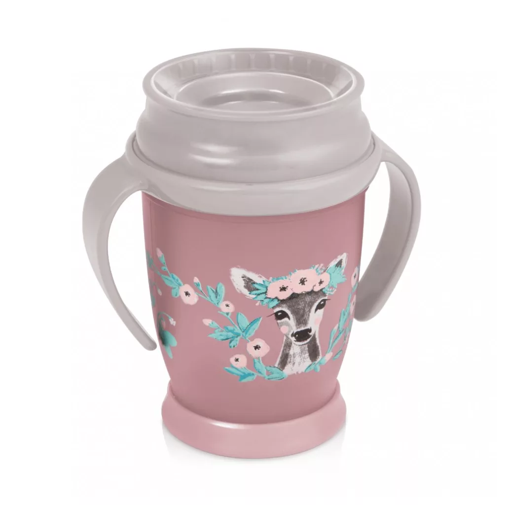 LOVI Drink Master 360° itatópohár, 250 ml (9 hó+) - Wild Soul girl
