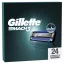 Gillette Mach3 Borotvabetétek Férfi Borotvához (24 db) + AJÁNDÉK Kulacs