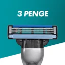 Gillette Mach3 Borotvabetétek Férfi Borotvához (24 db) + AJÁNDÉK Kulacs
