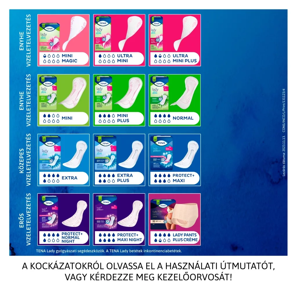 Tena Lady Slim ultra mini inkontinencia betét (28 db)