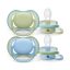 Philips Avent SCF085/21 Játszócumi Ultra air neutral 0-6hó fiús 2db (kék-zöld)