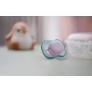 Philips Avent SCF085/24 Játszócumi Ultra air neutral 0-6hó lányos 2db (lila-zöld)