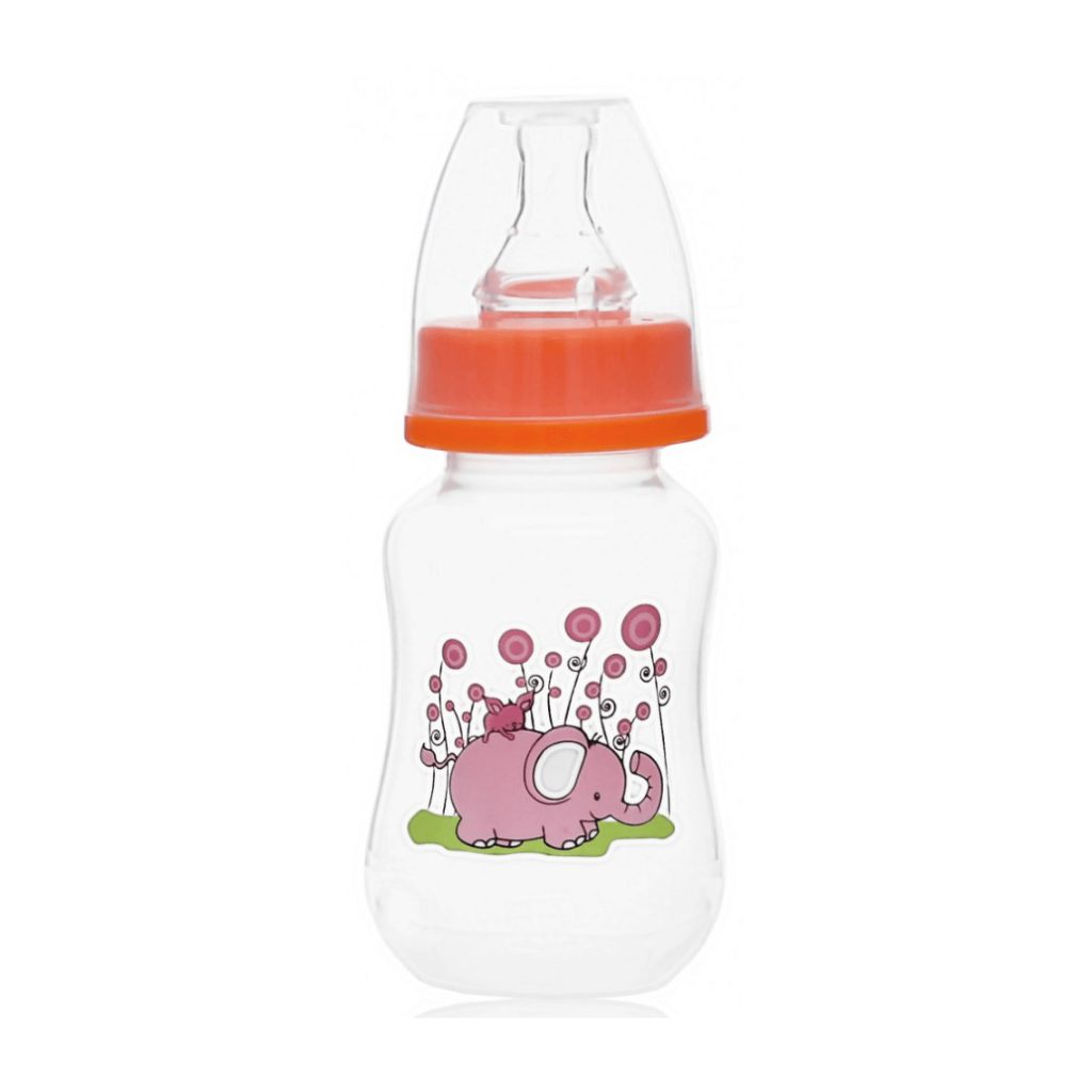 Babybruin karcsúsított cumisüveg 125 ml (lányos)
