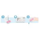 Philips Avent SCF091/31 Játszócumi Ultrasoft Premium neutral 0-6hó 2 db (rózsaszín-lila)