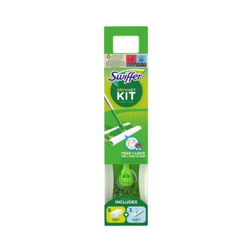 Swiffer Sweeper kezdőszett 8 száraz + 3 nedves utántöltővel