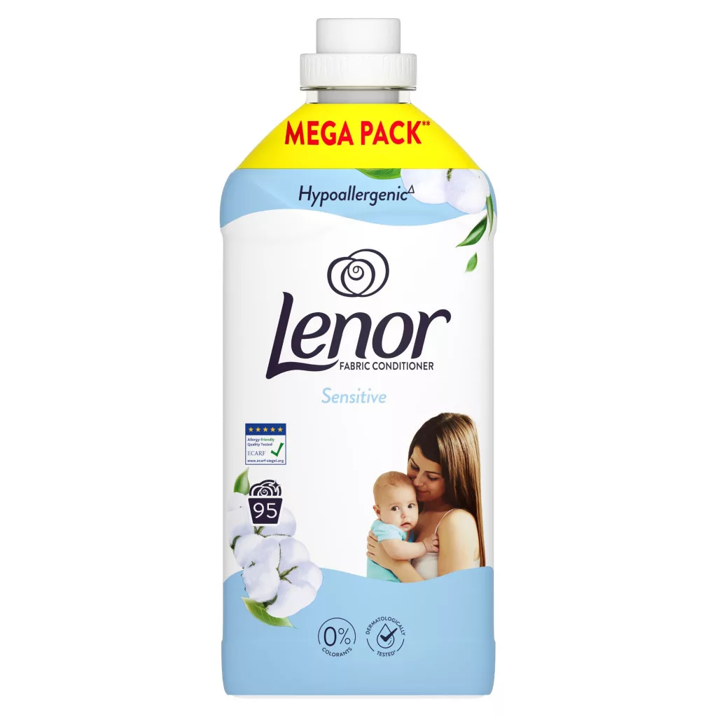 Lenor Sensitive öblítő 1 995 ml (95 mosás)