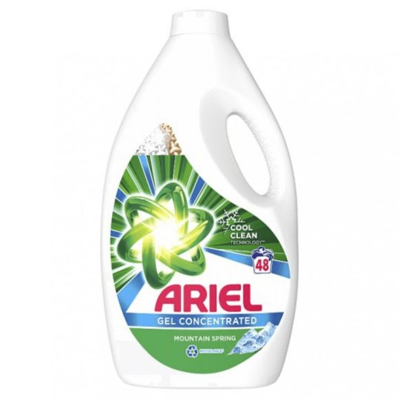 Ariel folyékony mosószer, Mountain Spring 2,6 liter (48 mosás)