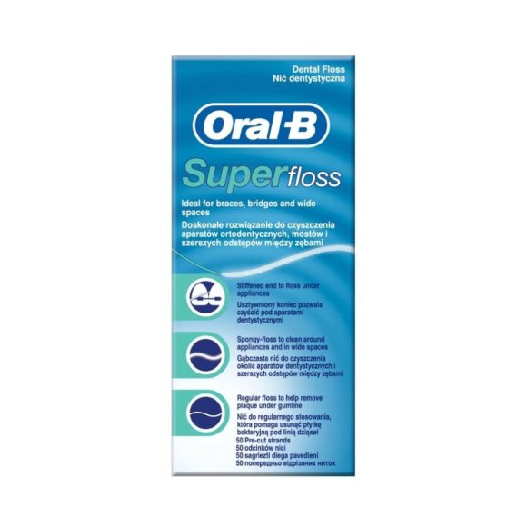 Oral-B superfloss fogselyem 50m