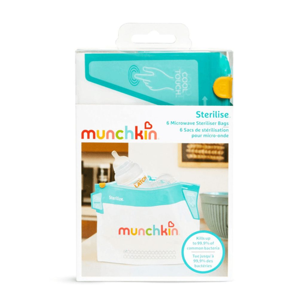 Munchkin Latch Mikrohullámú sterilizáló zacskó (6 db)