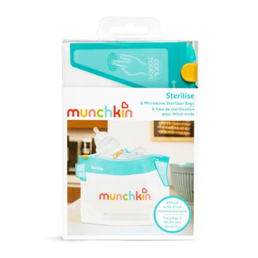 Munchkin Latch Mikrohullámú sterilizáló zacskó (6 db)