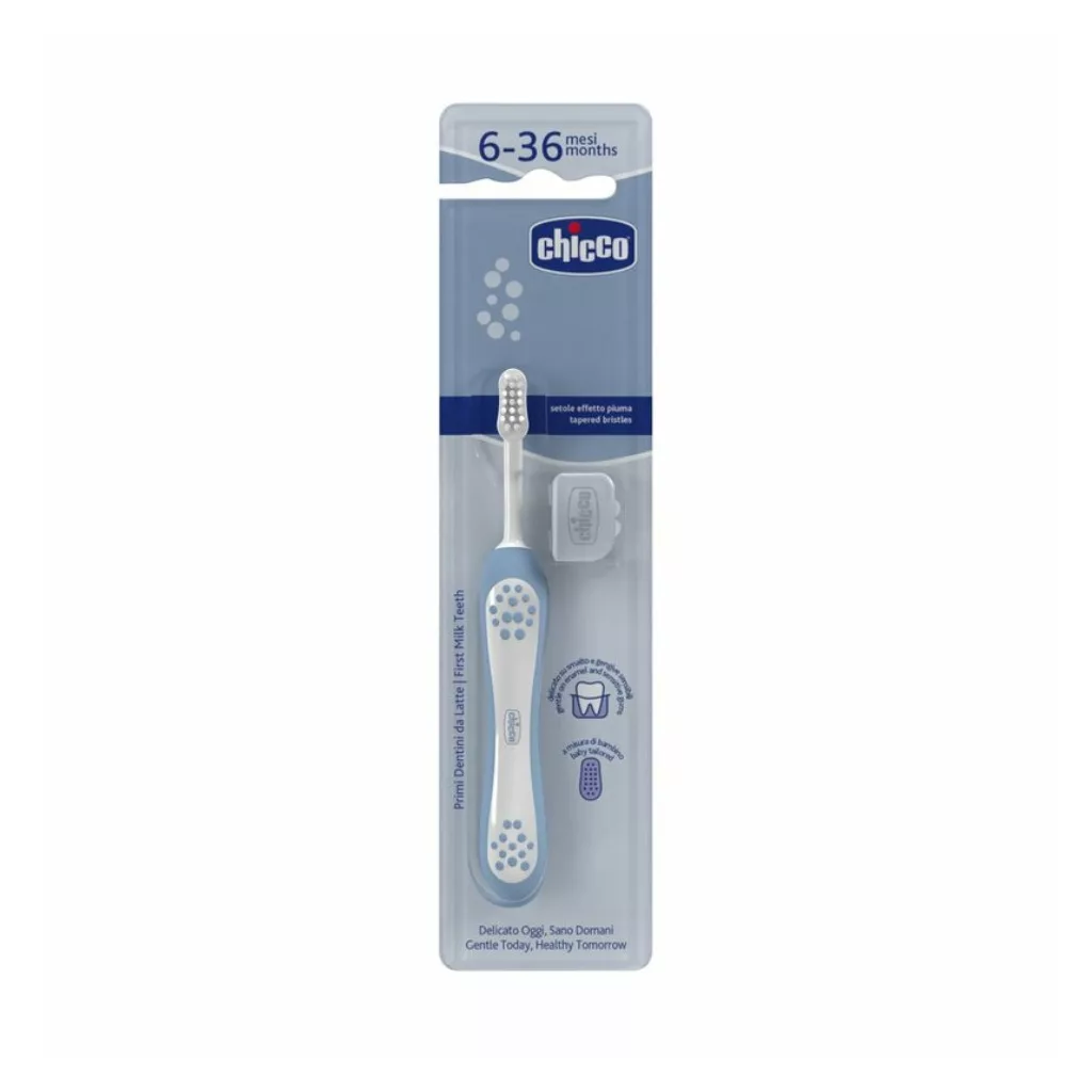 Chicco Fogkefe 6-36 hó ultrafinom sörtékkel (indigókék)