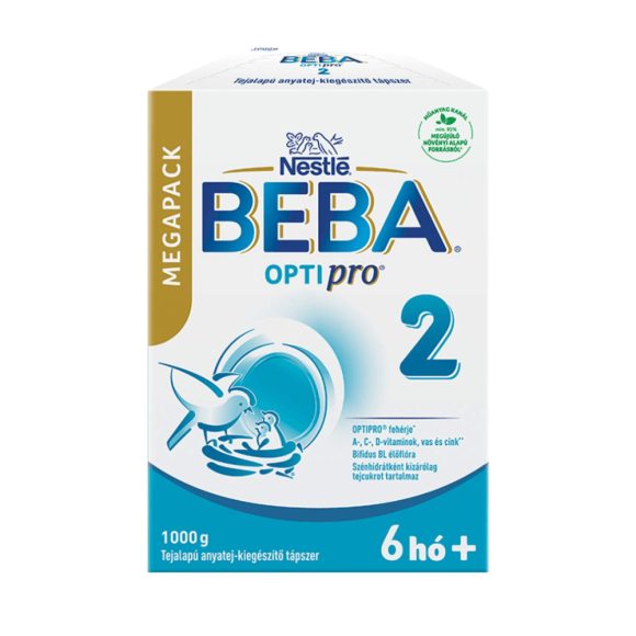BEBA OptiPro 2 tejalapú anyatej-kiegészítő tápszer 6 hó+ (1000 g)