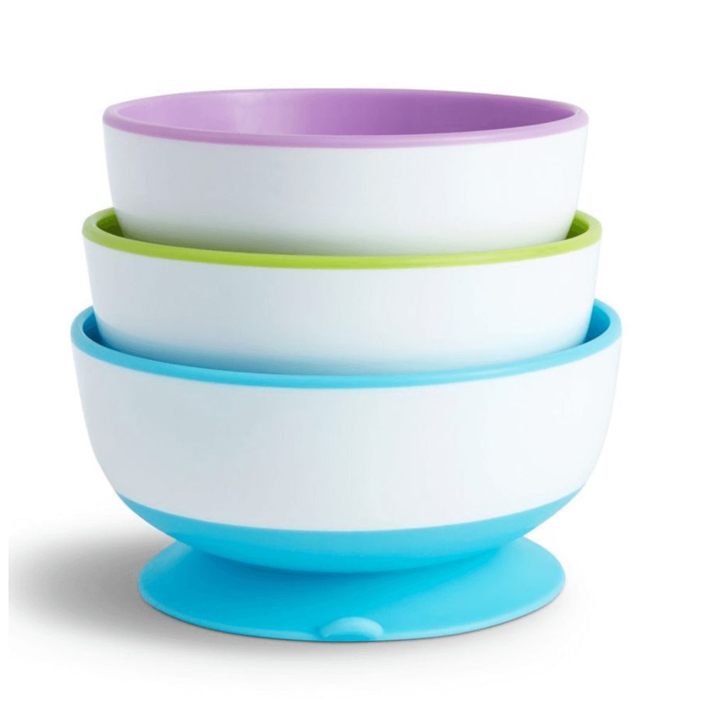 Munchkin Tapadókorongos tálka (3 db)