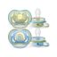 Philips AVENT SCF085/58 Ultra air játszócumi mintás 0-6hó fiús, 2 db (szivárvány)