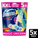 Domestos Power5 WC frissítő blokk, Magic Unicorn (5x50 g)