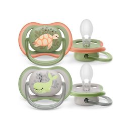   Philips AVENT SCF085/60 Ultra air játszócumi mintás 6-18hó fiús, 2 db (tenger)
