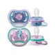 Philips AVENT SCF085/61 Ultra air játszócumi mintás 6-18hó lányos, 2 db (tenger)