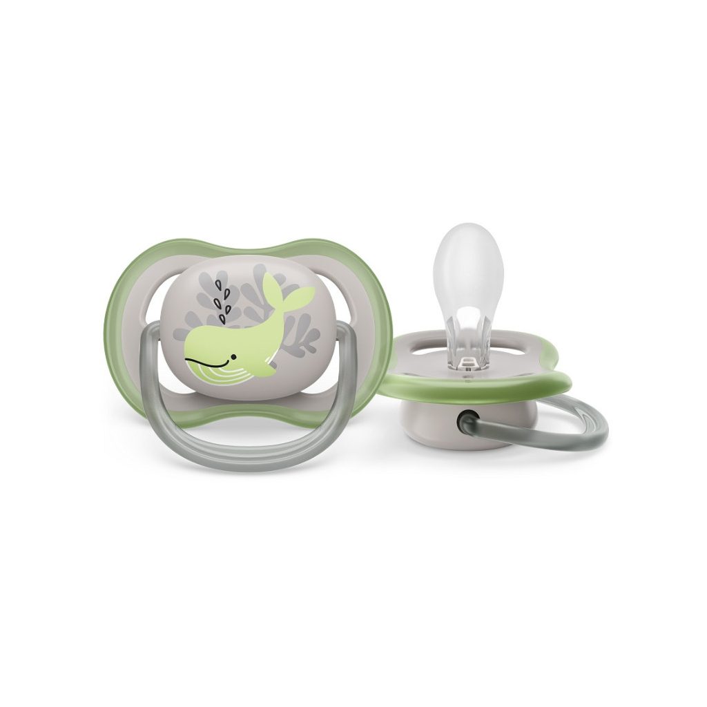 Philips AVENT SCF086/05 Ultra air játszócumi mintás 6-18hó, 1 db (bálna)