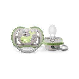   Philips AVENT SCF086/05 Ultra air játszócumi mintás 6-18hó, 1 db (bálna)