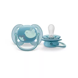   Philips AVENT SCF092/04 Ultrasoft Premium játszócumi 6-18hó, 1 db (kék)