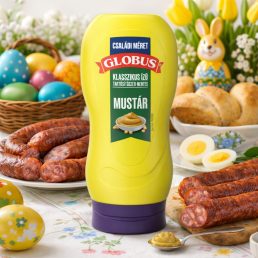 Globus Klasszikus ízű Mustár, flakonos (720 g)