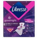 Libresse Ultra+ X-Large Goodnight szárnyas éjszakai egészségügyi betét (8 db)