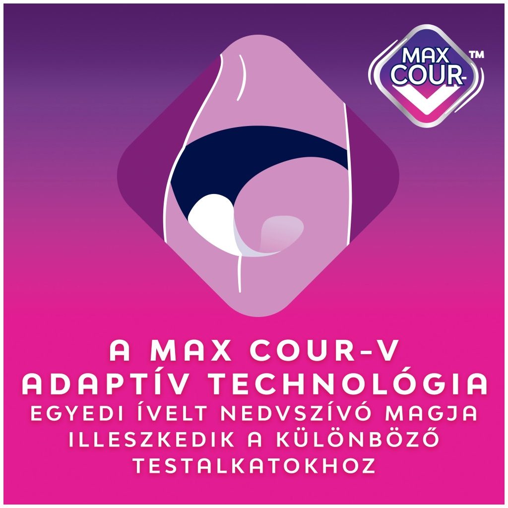 Libresse Ultra+ X-Large Goodnight szárnyas éjszakai egészségügyi betét (8 db)