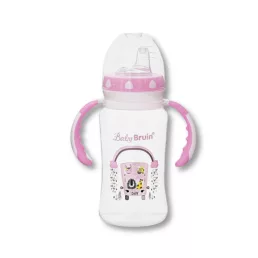 BabyBruin szélesnyakú tanuló pohár, 300 ml (lányos)
