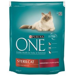 Purina One Sterilcat száraz macskaeledel marhával (800 g)