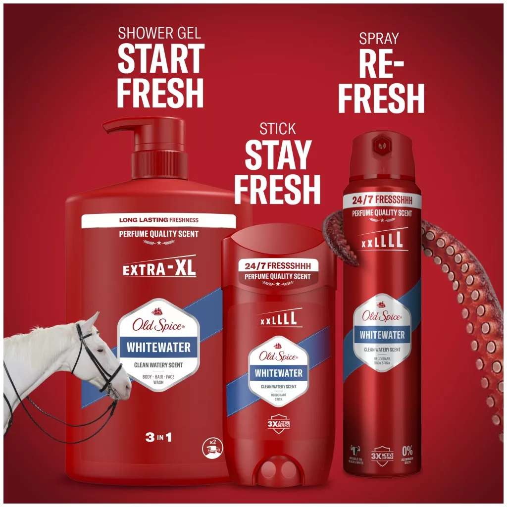 Old Spice Tusfürdő Whitewater 1000 ml
