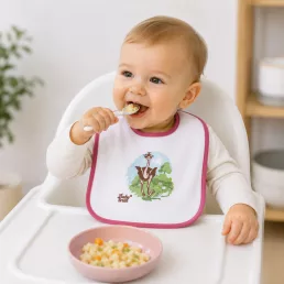  BabyBruin textil előke - többféle minta/szín variácóban (3+1 db)