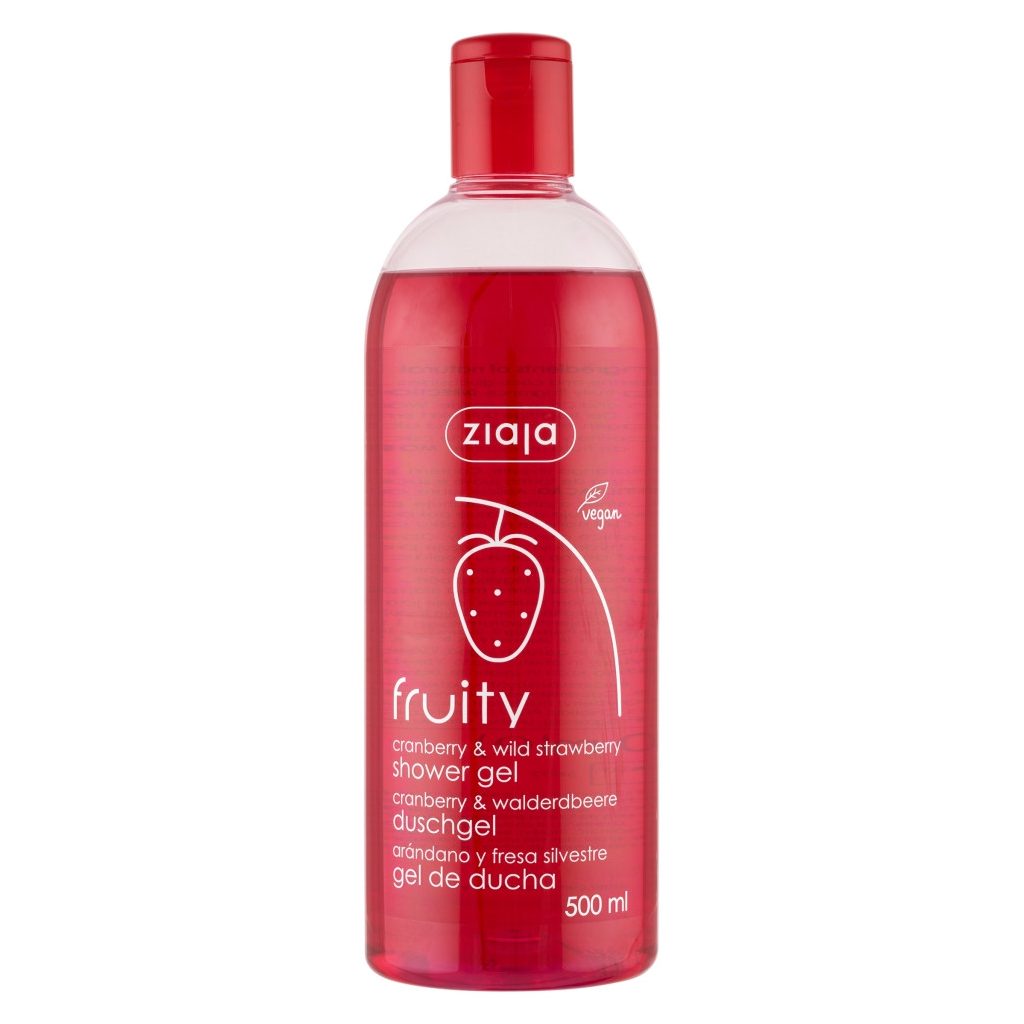 Ziaja tusfürdő áfonya- és szamóca kivonattal (500 ml)