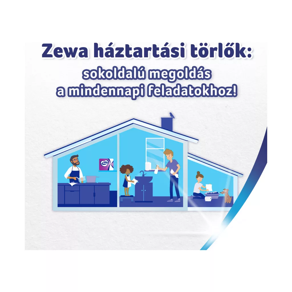 Zewa Premium Jumbo 3 rétegű papírtörlő 1 tekercs (230 lap)